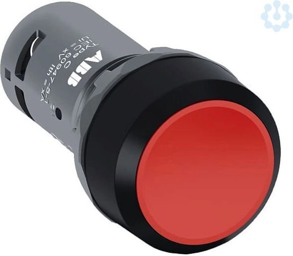 Monostable button 22mm concave 2Z red