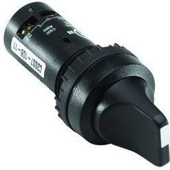 ABB Rotary switch 3-position 2NO black