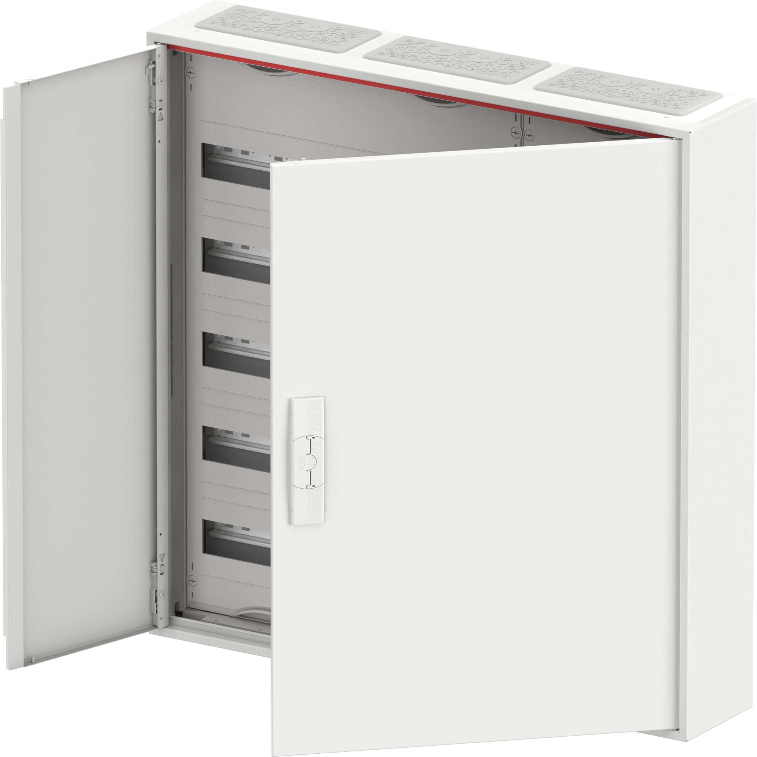 Modular n/t steel switchboard 5 rows