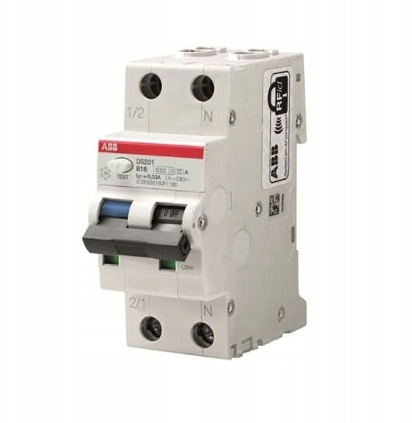 Residual overcurrent circuit breaker 2P 10A