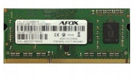 AFOX SO-DIMM DDR3 8GB 1866MHZ AFSD38CK1P
