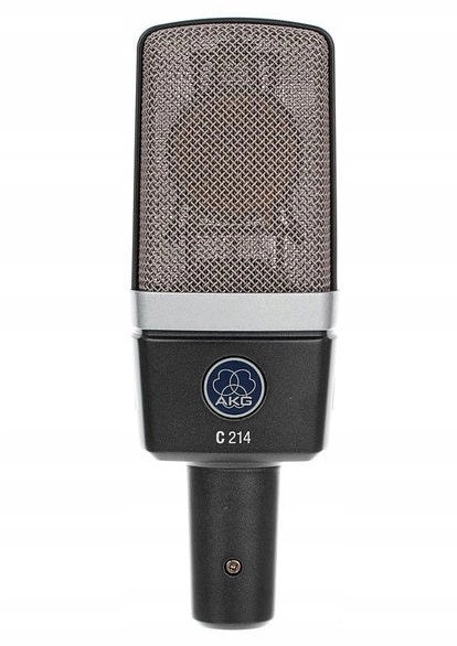 AKG C214 microphone Black Studio microphone