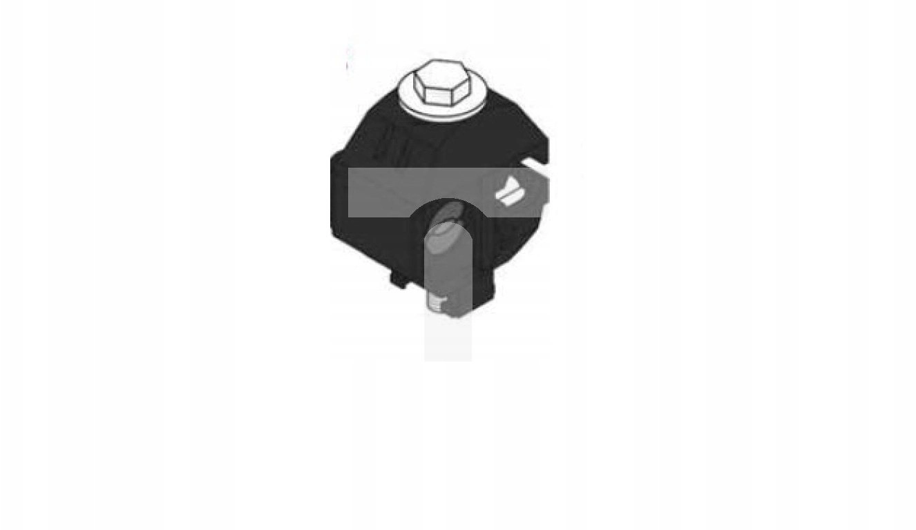 Single-sided insulation piercing clamp AL-Cu 1