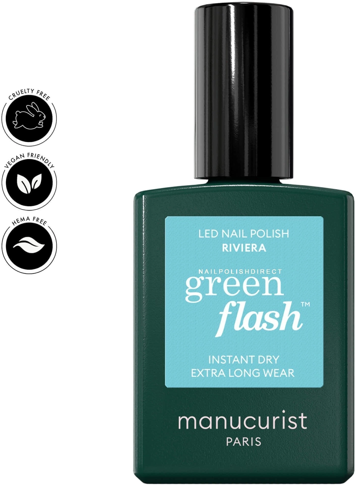 MANUCURIST_Green Flash Led Gel Nail Lacquer