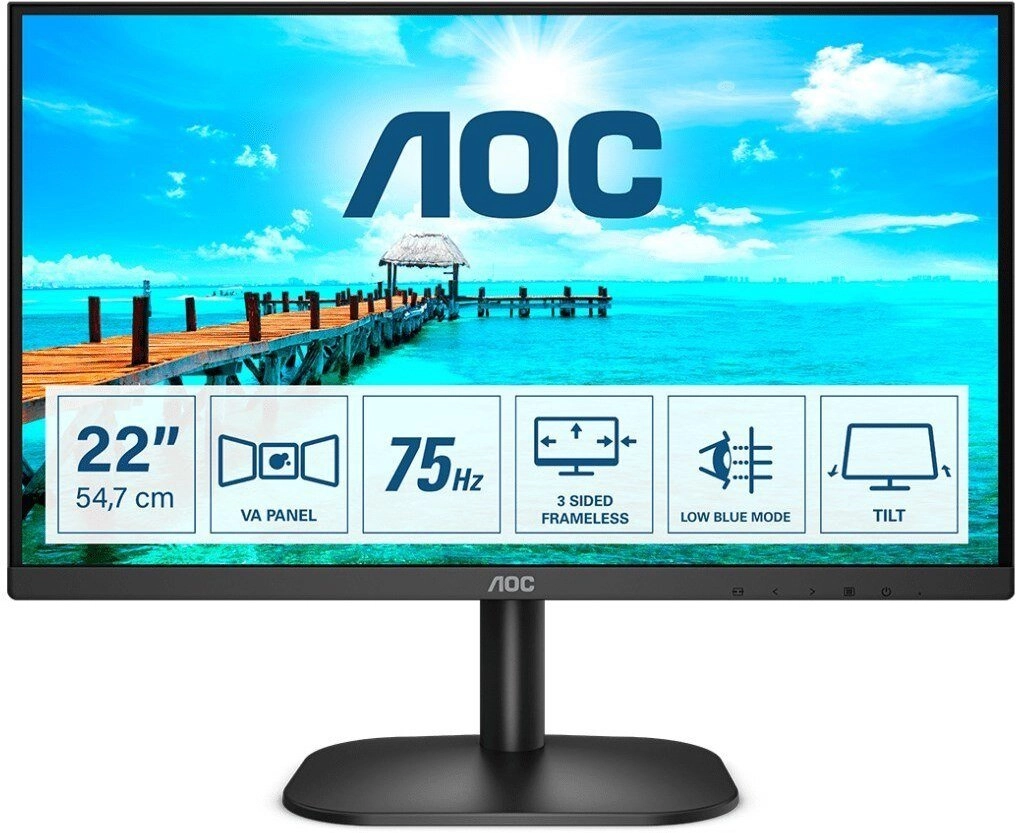 AOC B2 22B2H computer monitor 54