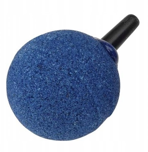 Air stone  round  blue  30 mm