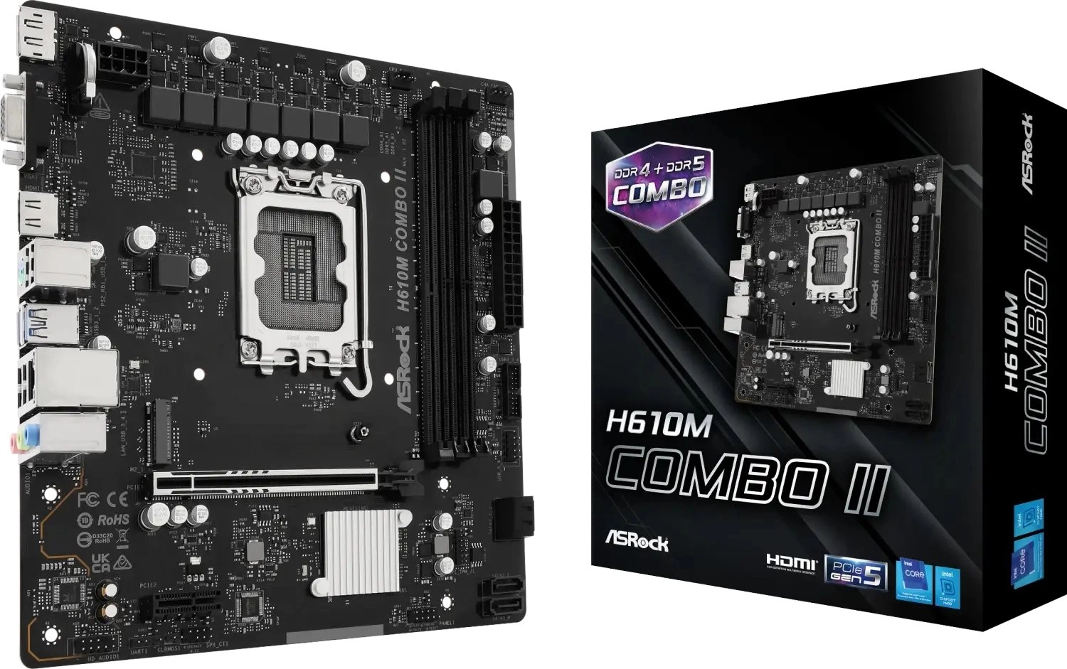 ASRock H610M Combo II 1700 mATX
