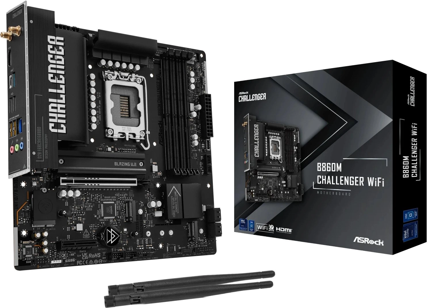 ASRock B860M Challenger WiFi 1851 mATX