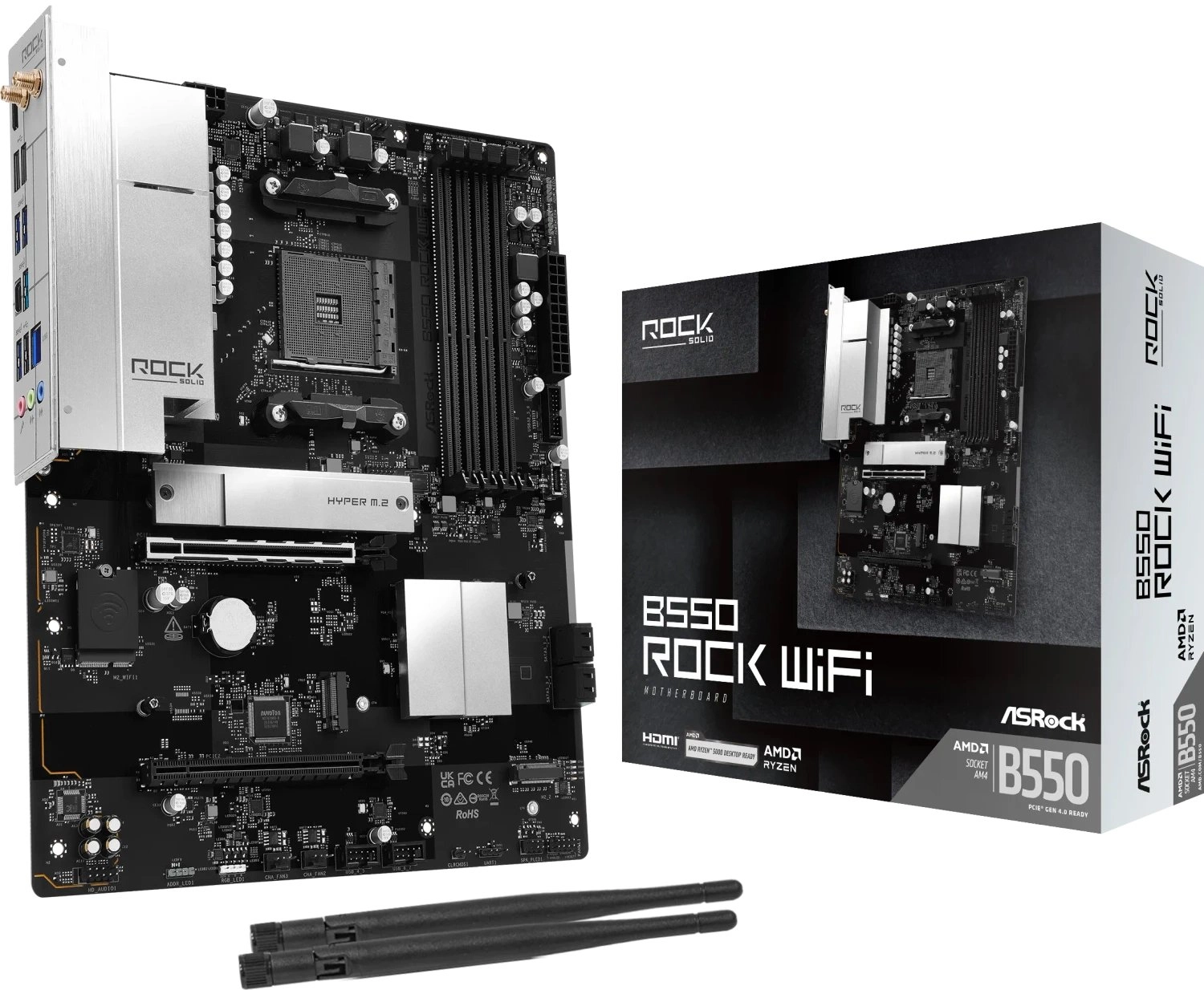 ASRock B550 Rock WiFI AM4 ATX