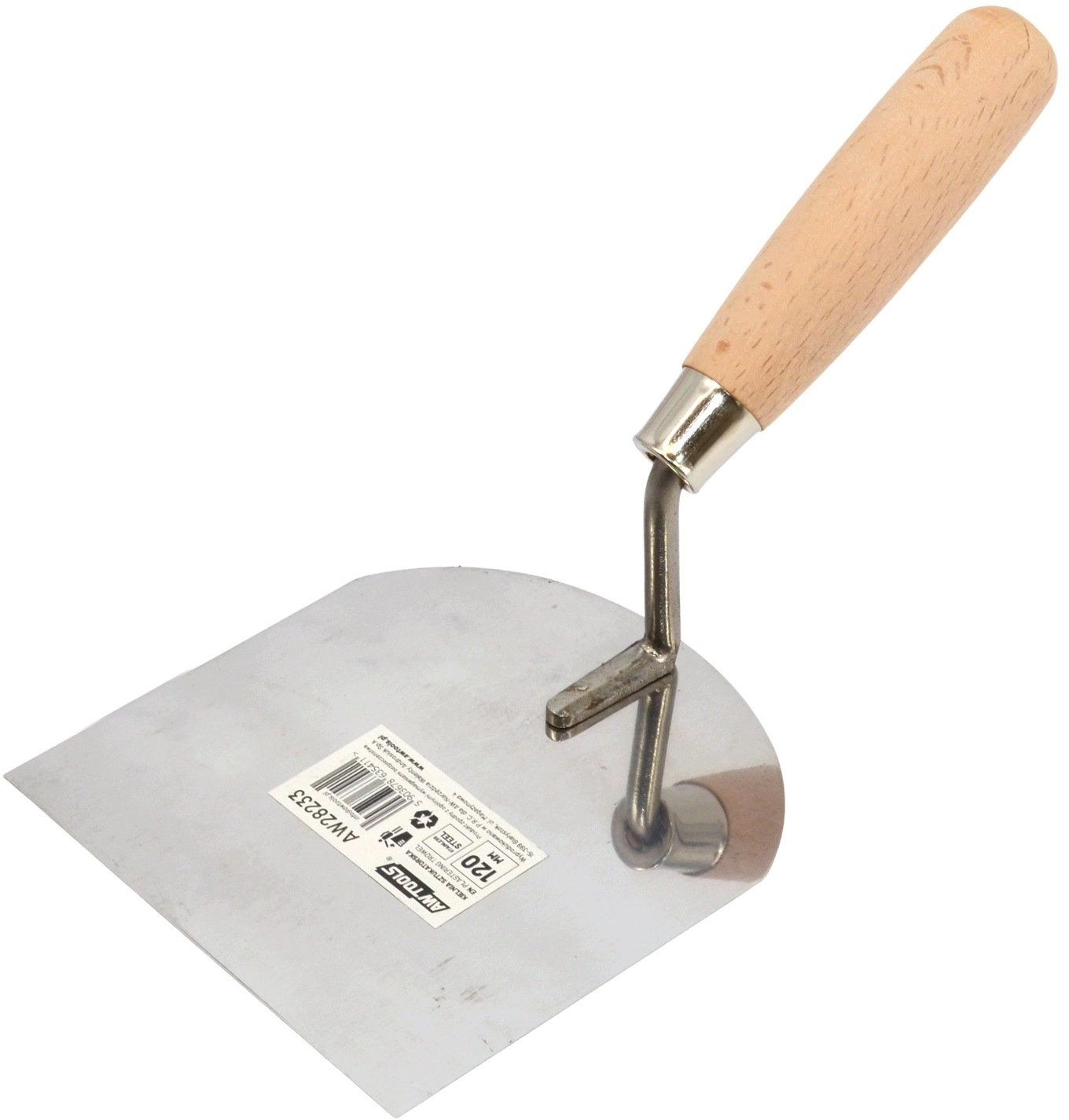 AWTools AWTOOLS STUCK TROOWEL 120mm WOODEN
