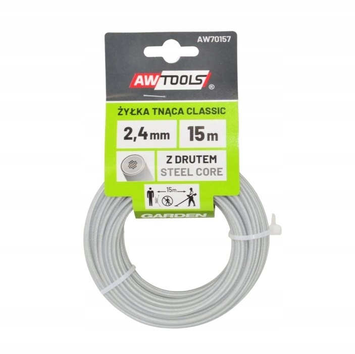 AWTools Classic cutting line 2.4x15m
