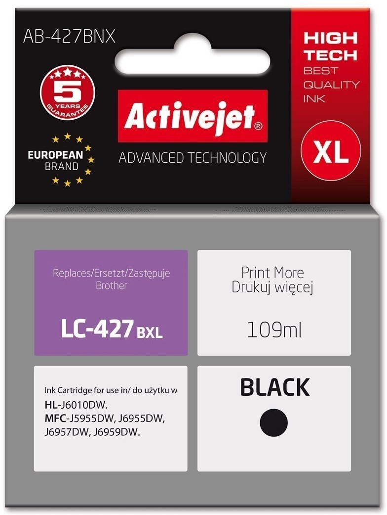 Activejet AB-427BNX Brother printer ink cartridge