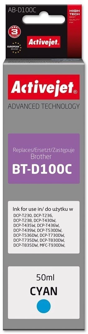 Activejet AB-D100C Ink cartridge for Brother