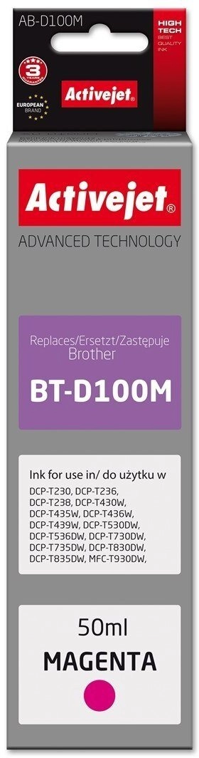 Activejet AB-D100M Ink cartridge for Brother