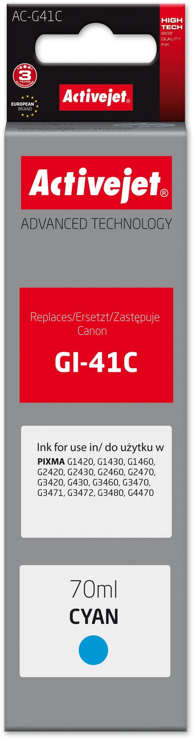 Activejet Ink Activejet AC-G41C Ink Ink