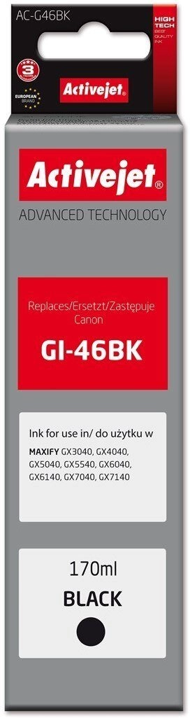 Activejet AC-G46BK Ink cartridge for Canon