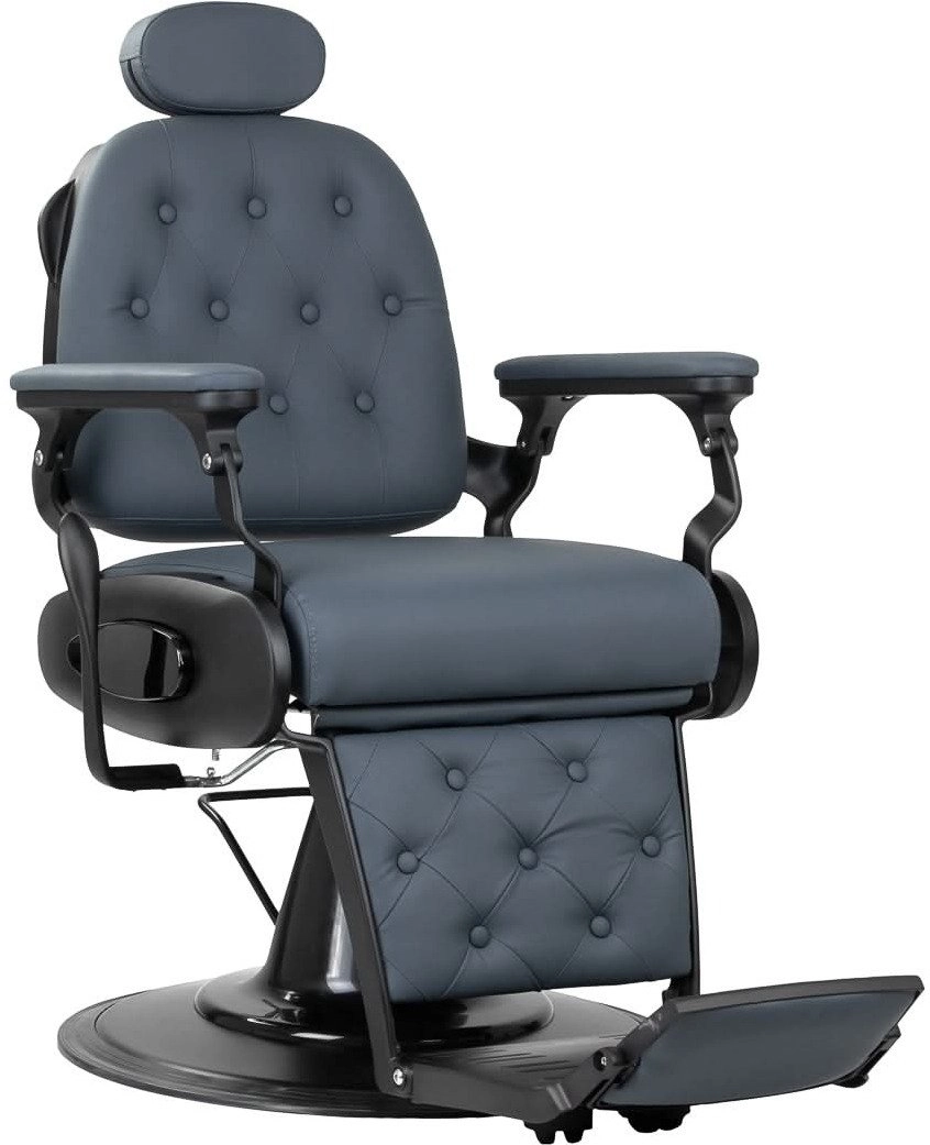 Activeshop Gabbiano Francesco barber chair graphite