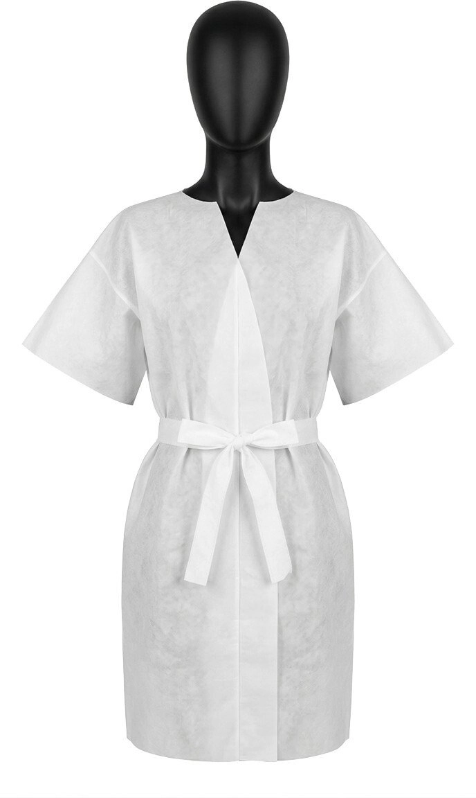 Activeshop Disposable short-sleeved bathrobe 10 pcs