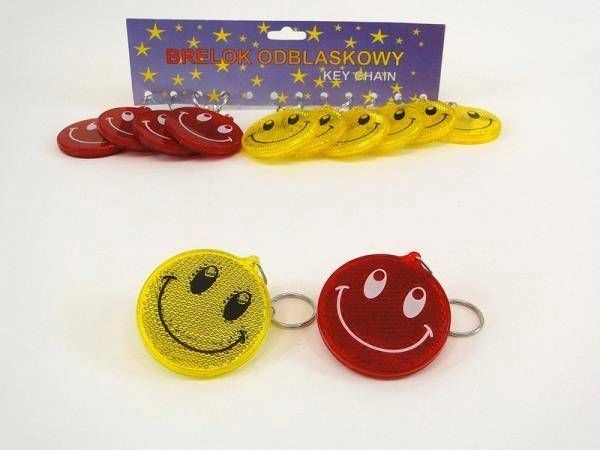 Adar keychain Keychain Reflective smiley -