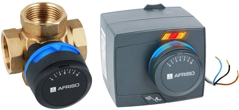 Afriso ProClick control kit: 4-way rotary