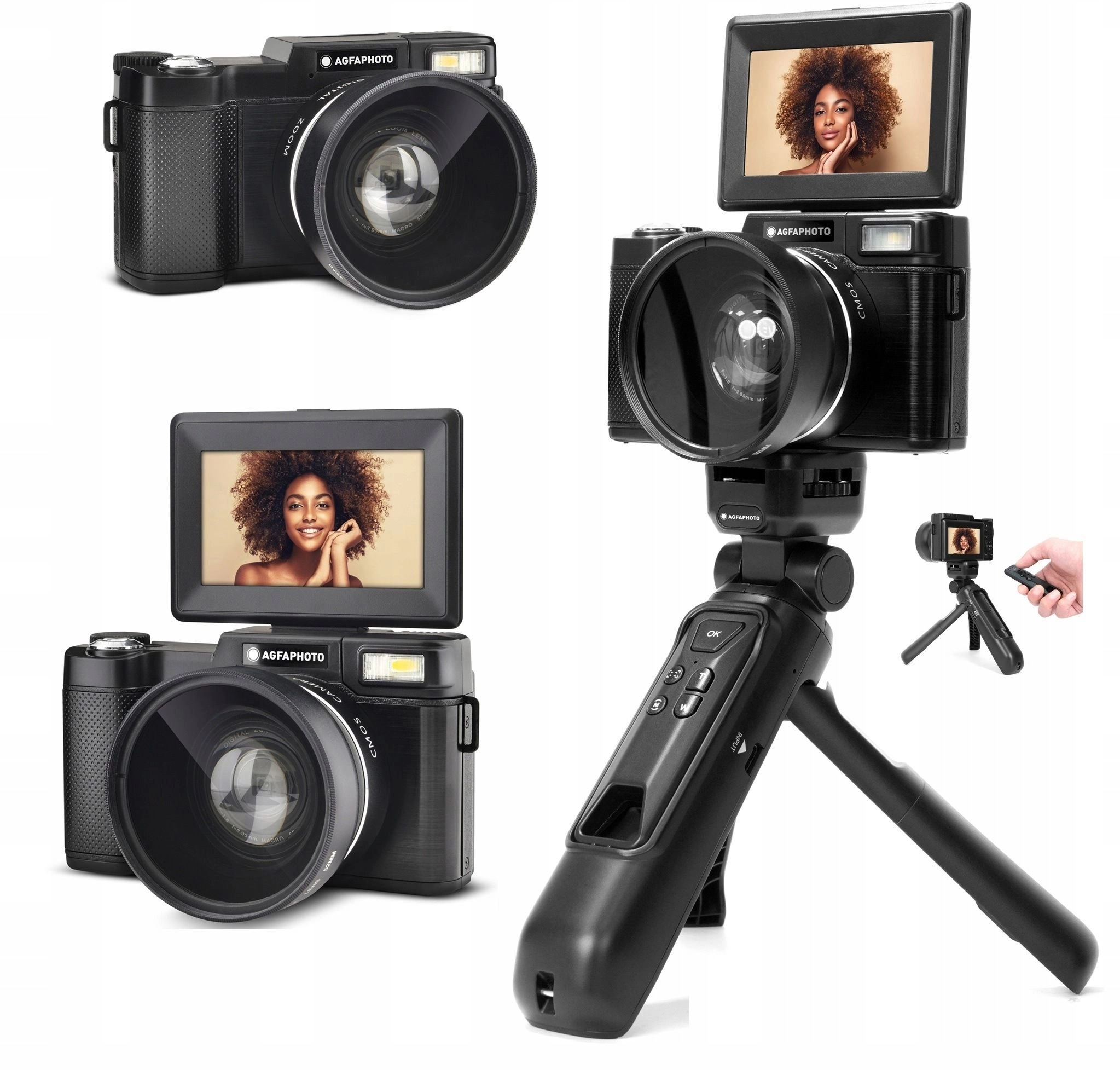 AgfaPhoto Digital Camera Vlog Set Digital