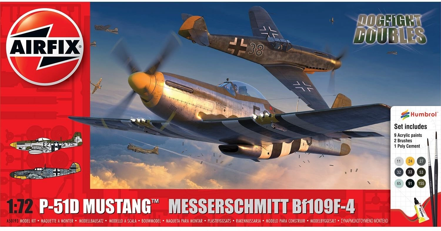 Airfix Airfix Set P-51D Mustang vs