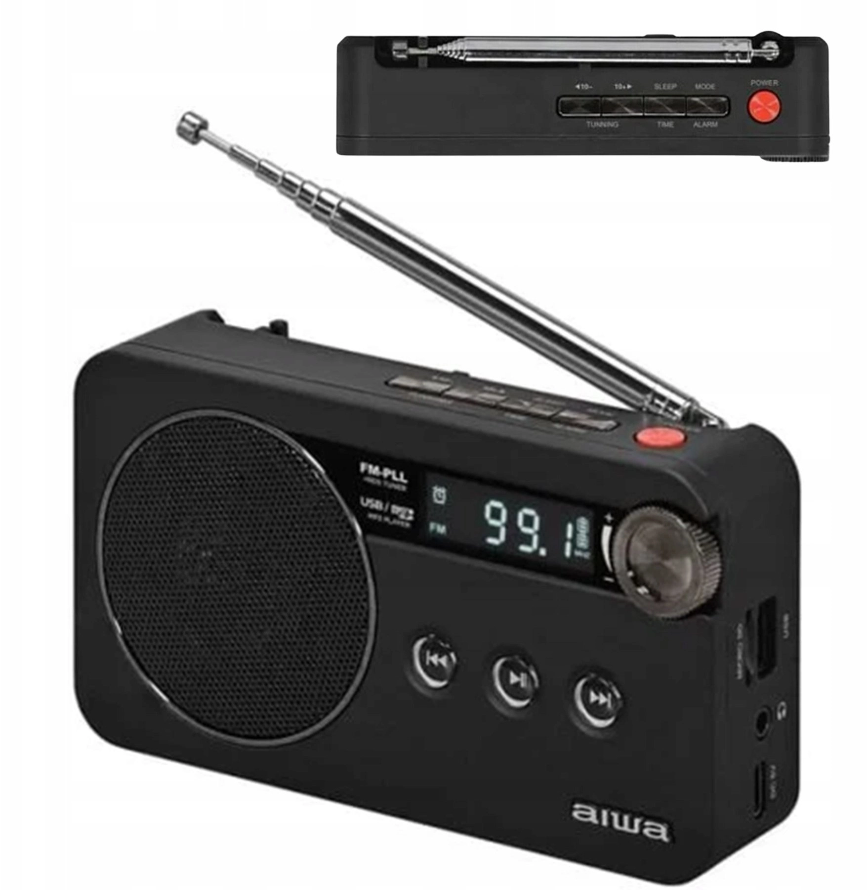 Kabatas FM radio ar USB/microSD/3 5