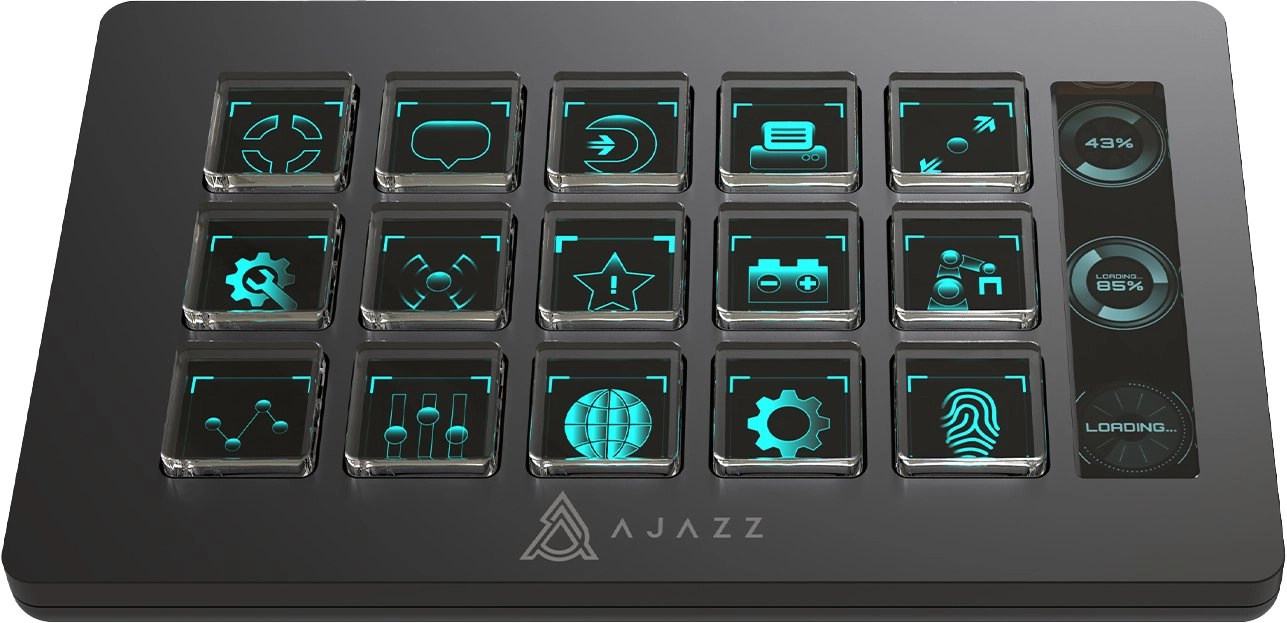 Ajazz Ajazz AKP153E USB Black streaming