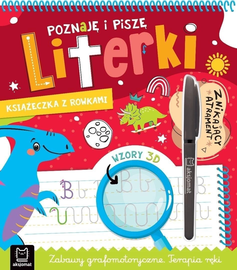 I recognize and write letters. Book