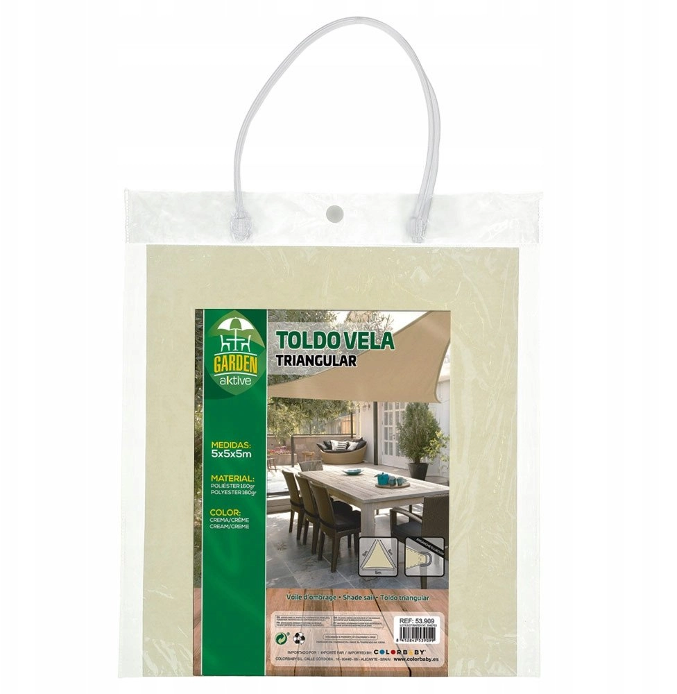 POLIESTER TRIANGLE GARDEN CANO 8412842539099