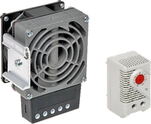 100W heating blower with thermostat for