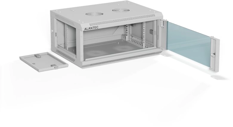 ALANTEC 19 4U 600x450 wall-mounted cabinet