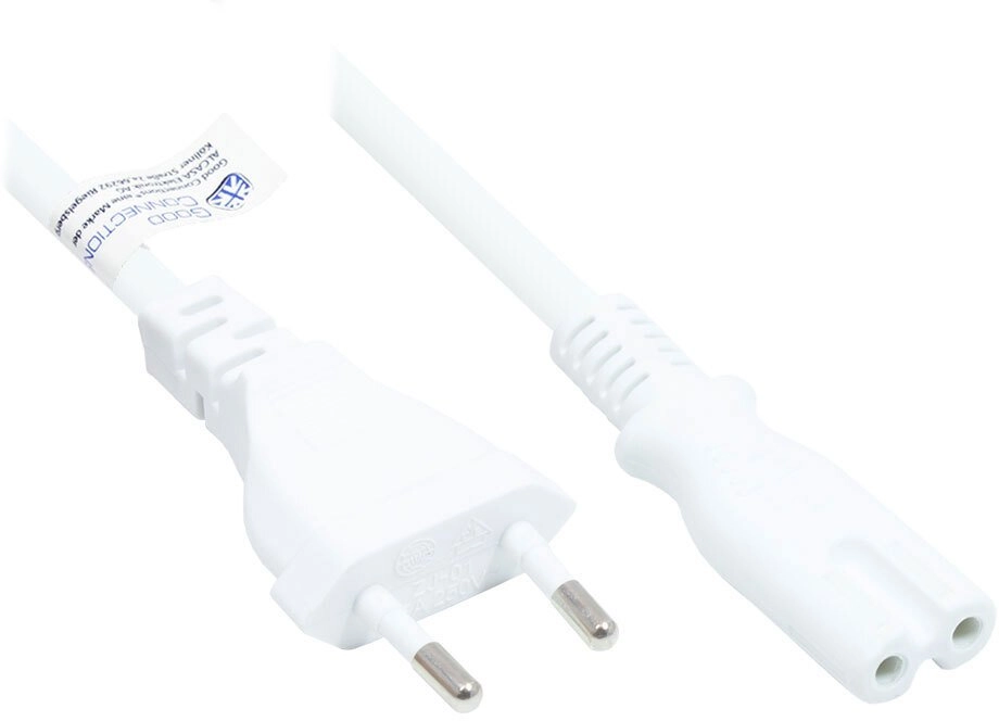 Good Connections Euro-Netzkabel an C7/Euro 8