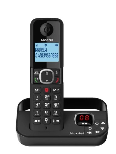 ALCATEL F860 Voice DECT-Telefon Kabellos.Mobilteil-Schwarz