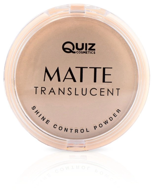 QUIZ COSMETICS_Matte Translucent Powder transparent mattifying