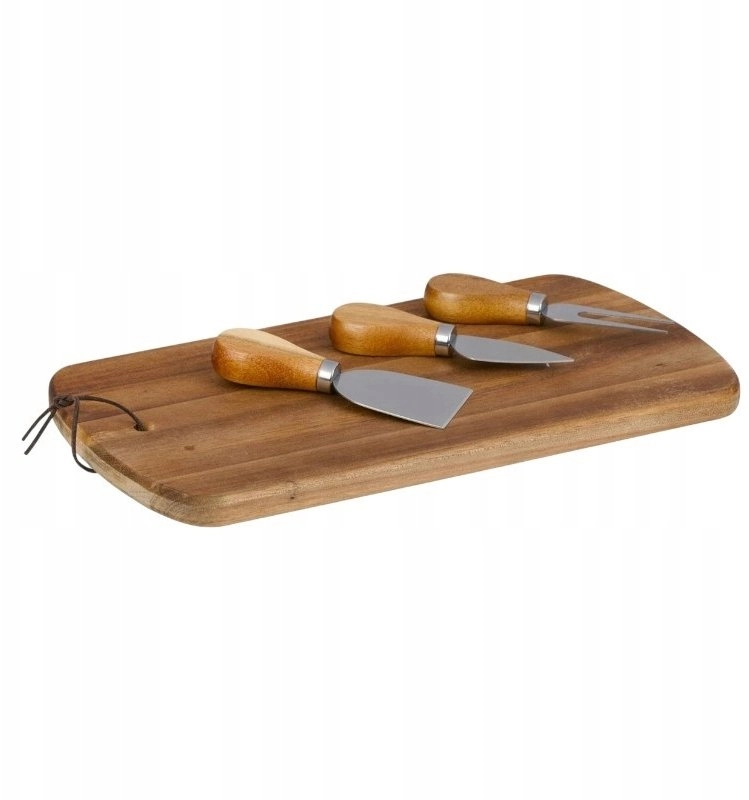 Alpina - Cheese serving set wooden