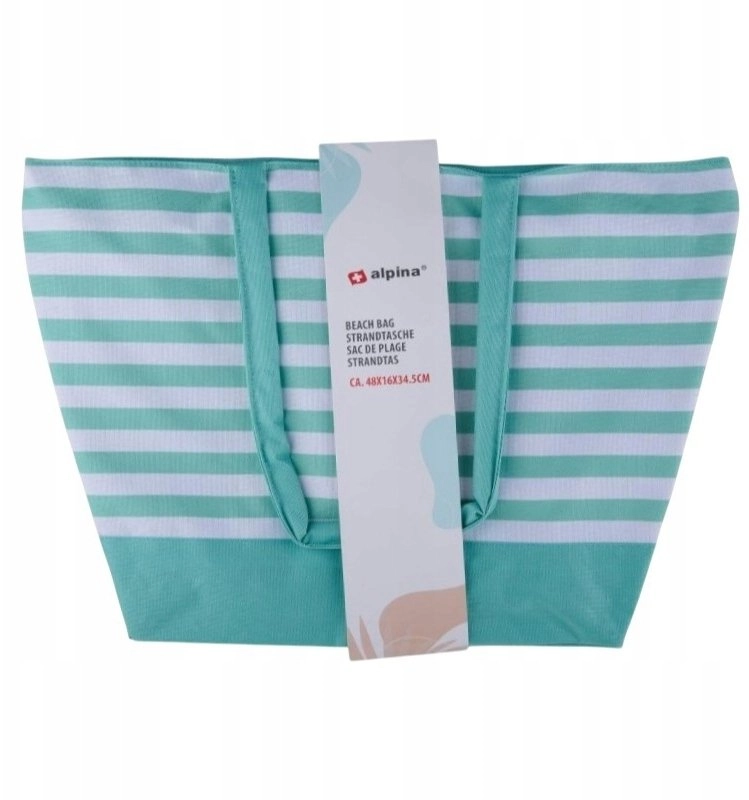 Alpina Alpina - Striped beach bag