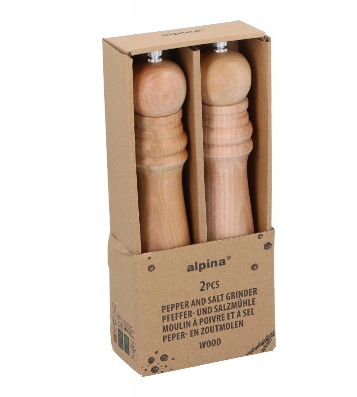 Alpina - Set of wooden pepper