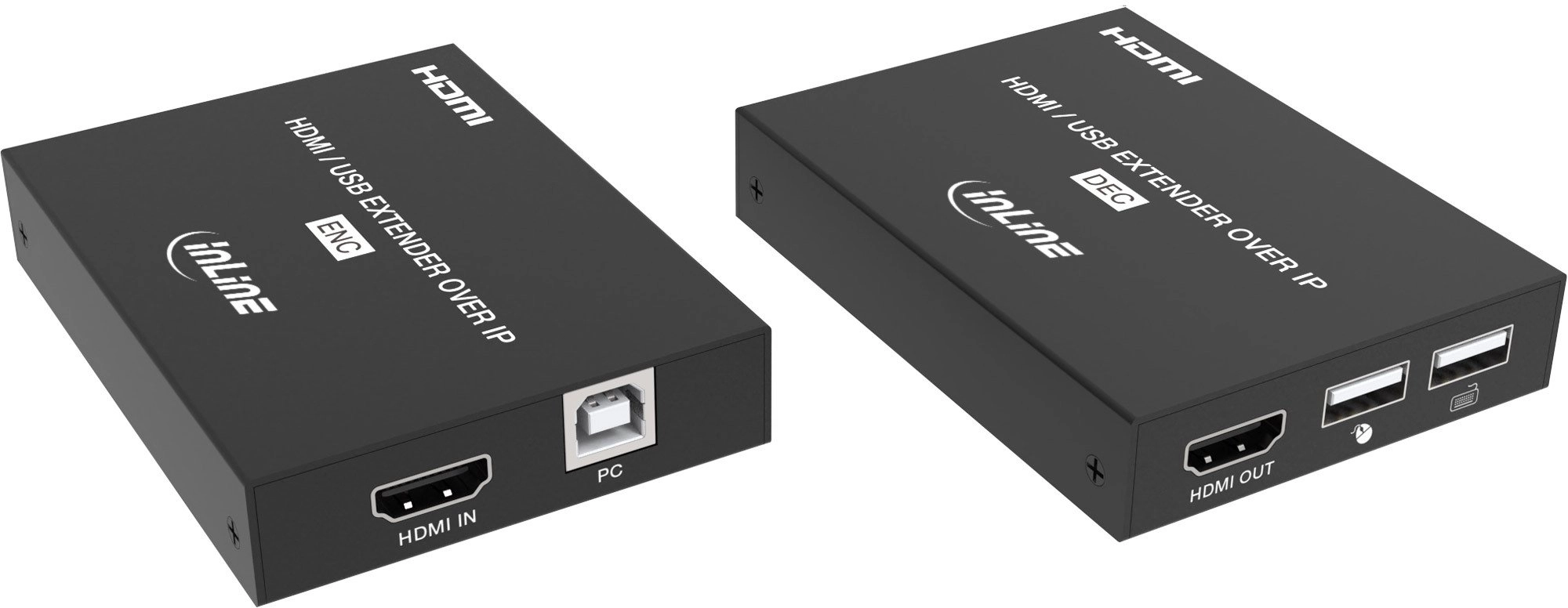 InLine 57885K KVM pagarinātājs 600111908 4043718348688