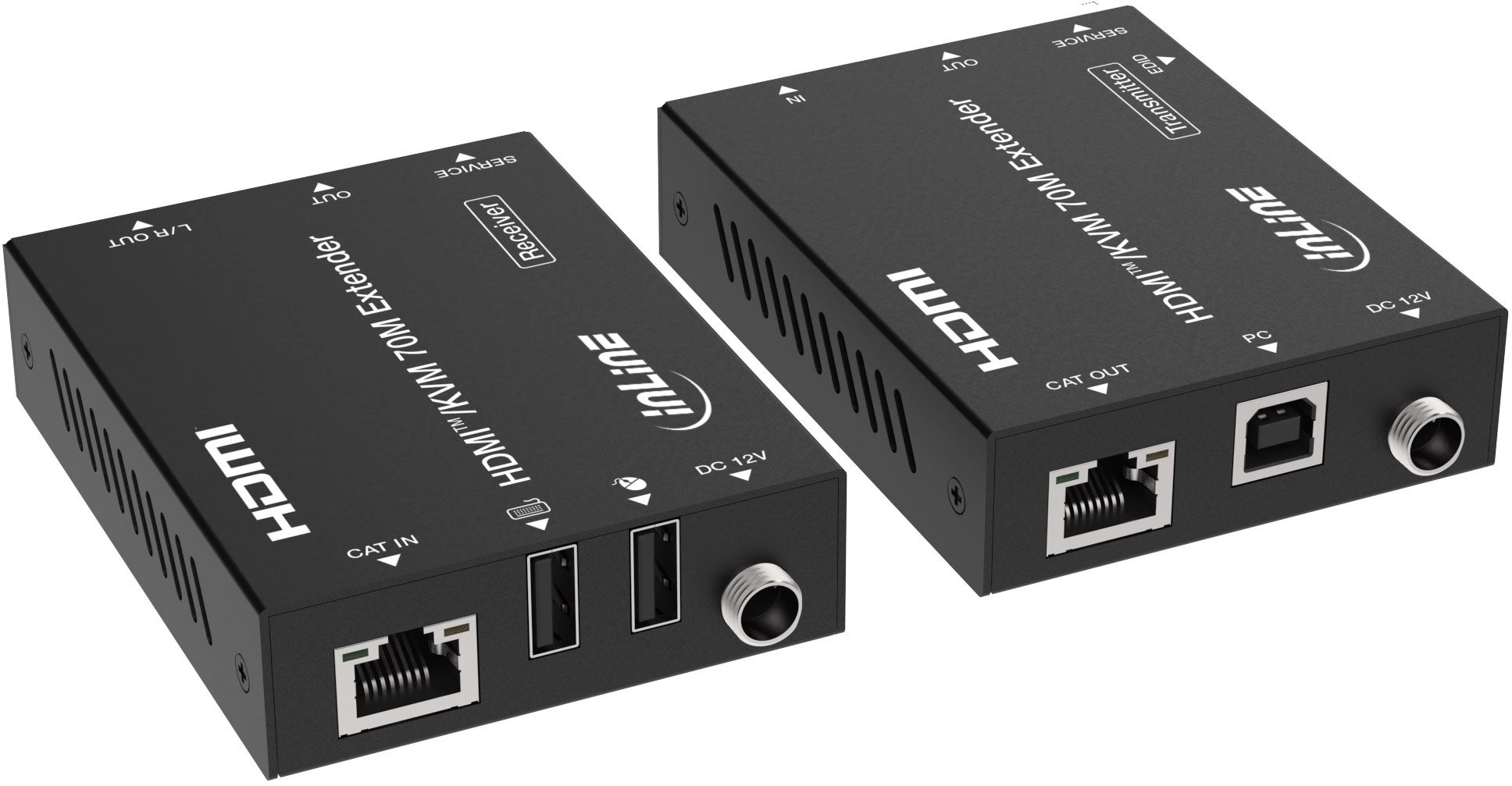 InLine 57885P KVM pagarinātājs 600111911 4043718348732