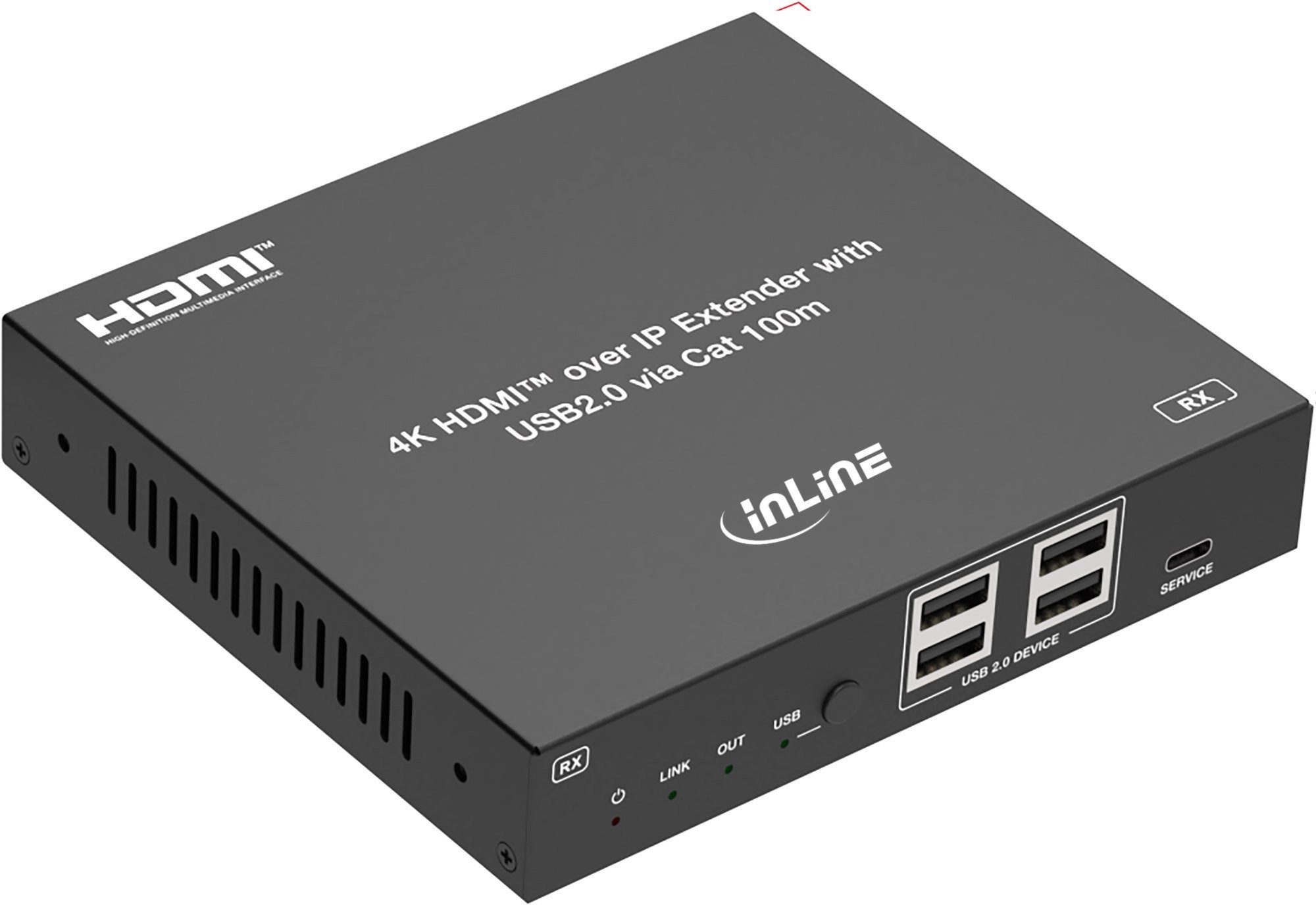 InLine 57886H KVM pagarinātājs 600111914 4043718348817