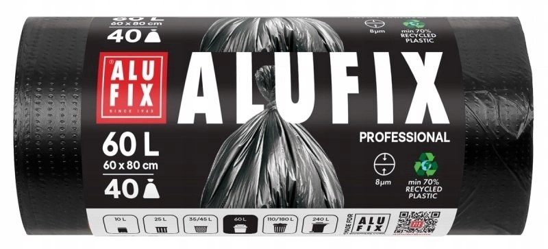 Alufix ALUFIX Professional garbage bags HDPE