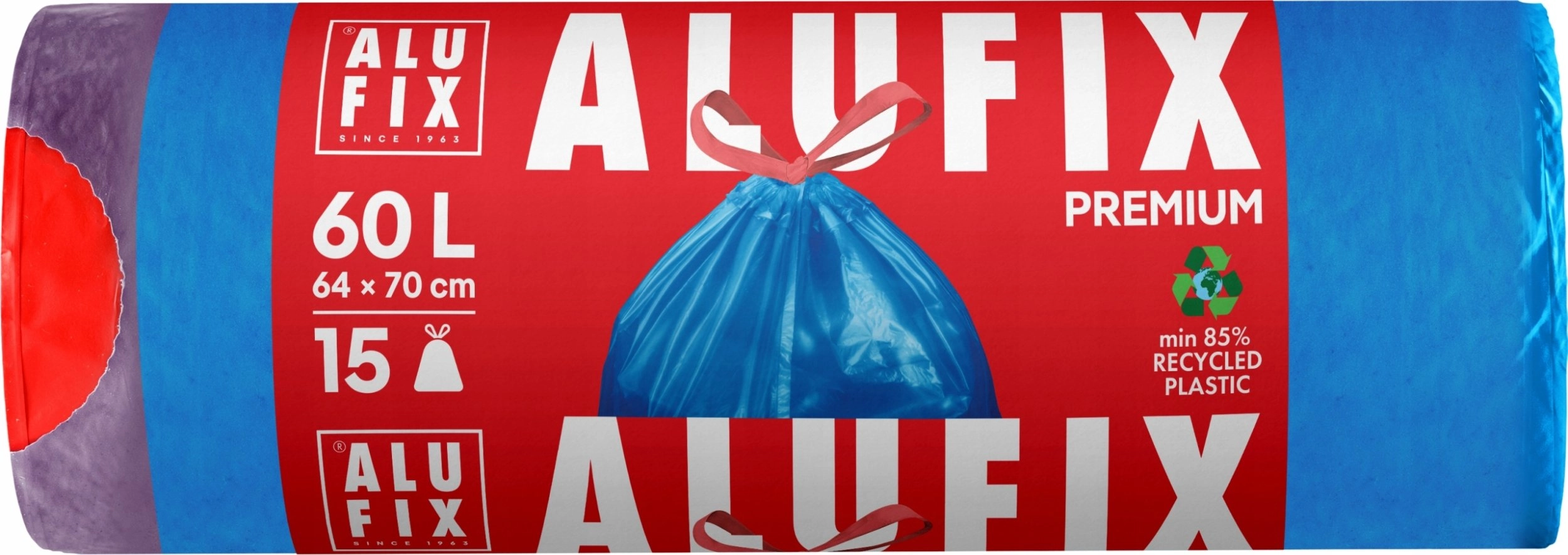 ALUFIX garbage bags  with drawstring tape
