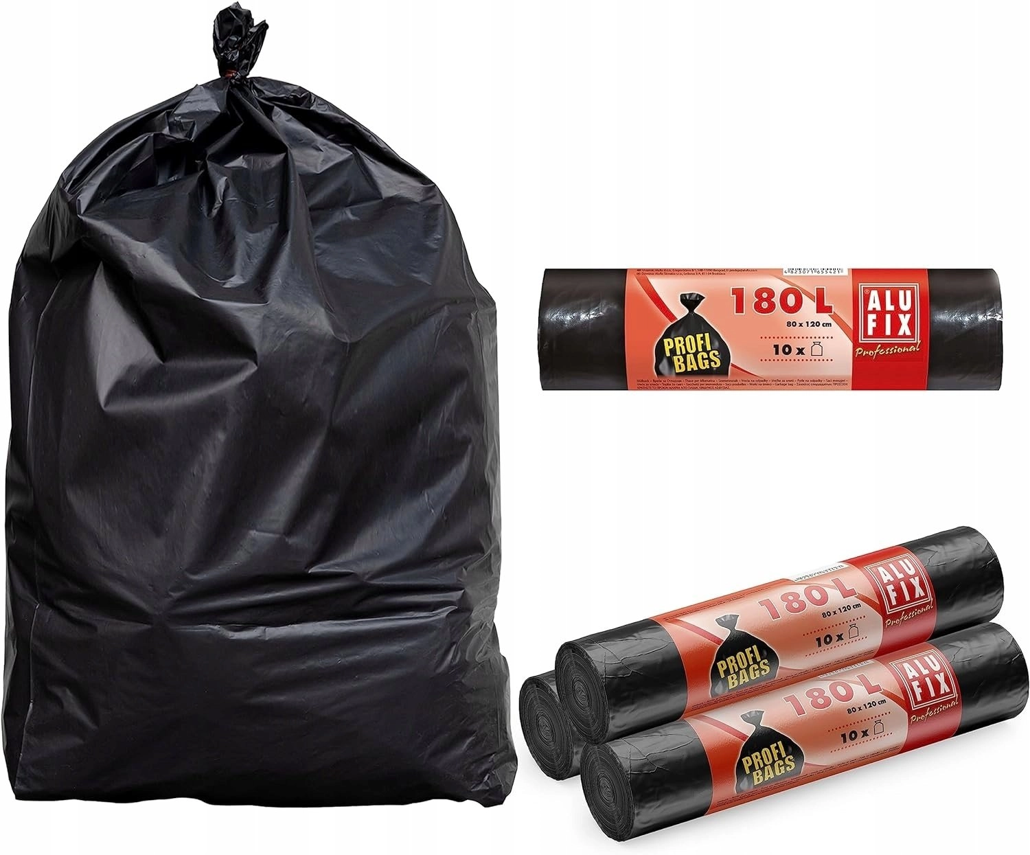 ALUFIX Profi garbage bags  LDPE  180l