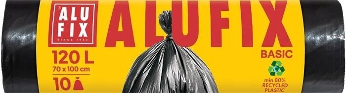 ALUFIX Economy garbage bags  HDPE  120l