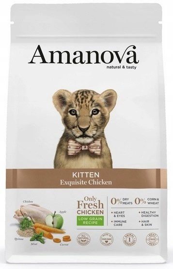 Amanova Cat Kitten Exquisite Chicken 4kg