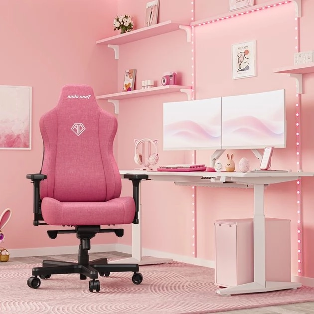 Fotel gamingowy materiałowy Anda Seat Kaiser