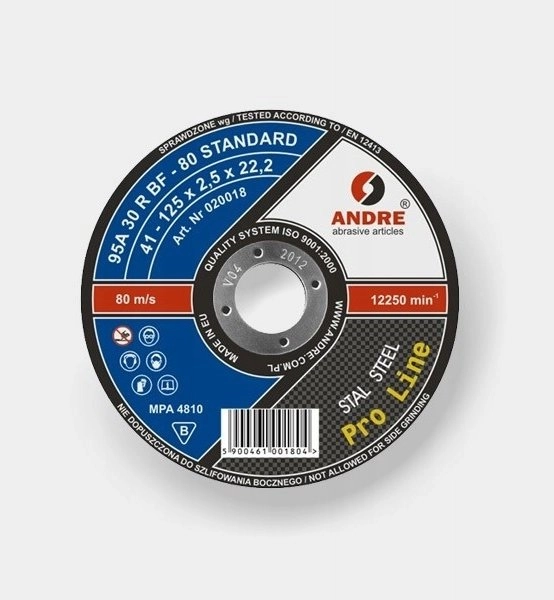 Andre TARCZA DO METALU 125 x