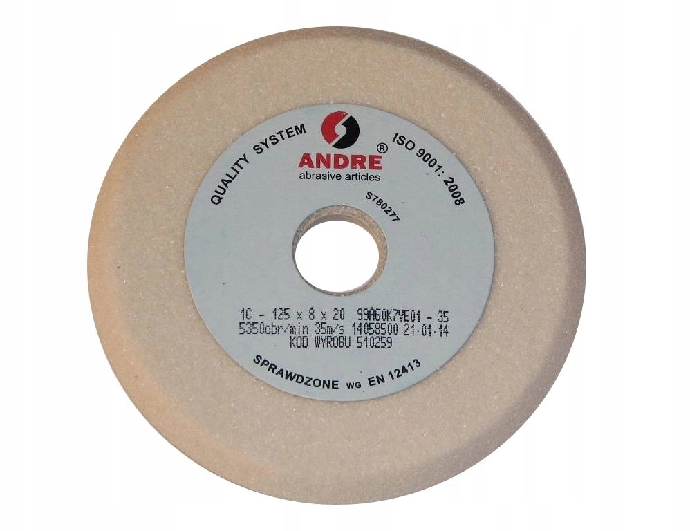 ANDRE SCIERNICA PROFILOWANA 125mm x 8mm