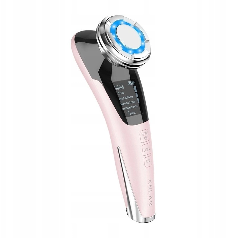 ANLAN 01-ADRY11-001 ultrasonic facial massager (pink)